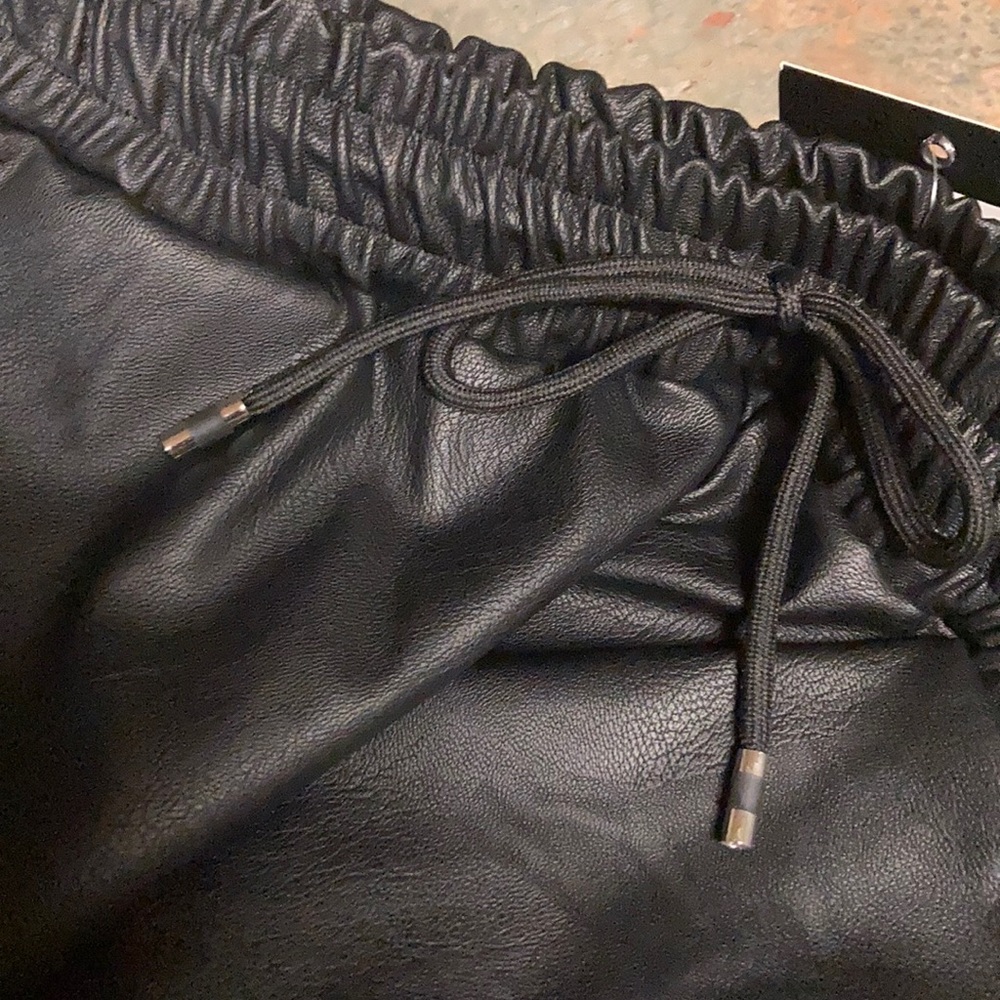LAST PAIR❗️Vegan Leather Joggers - Picture 4 of 11